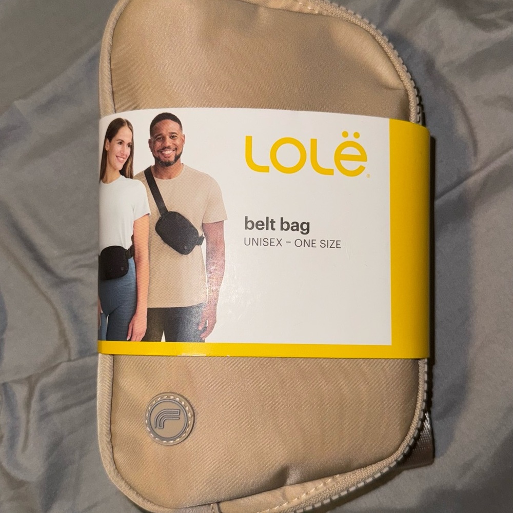 Tan Belt Bag Unisex from Costco